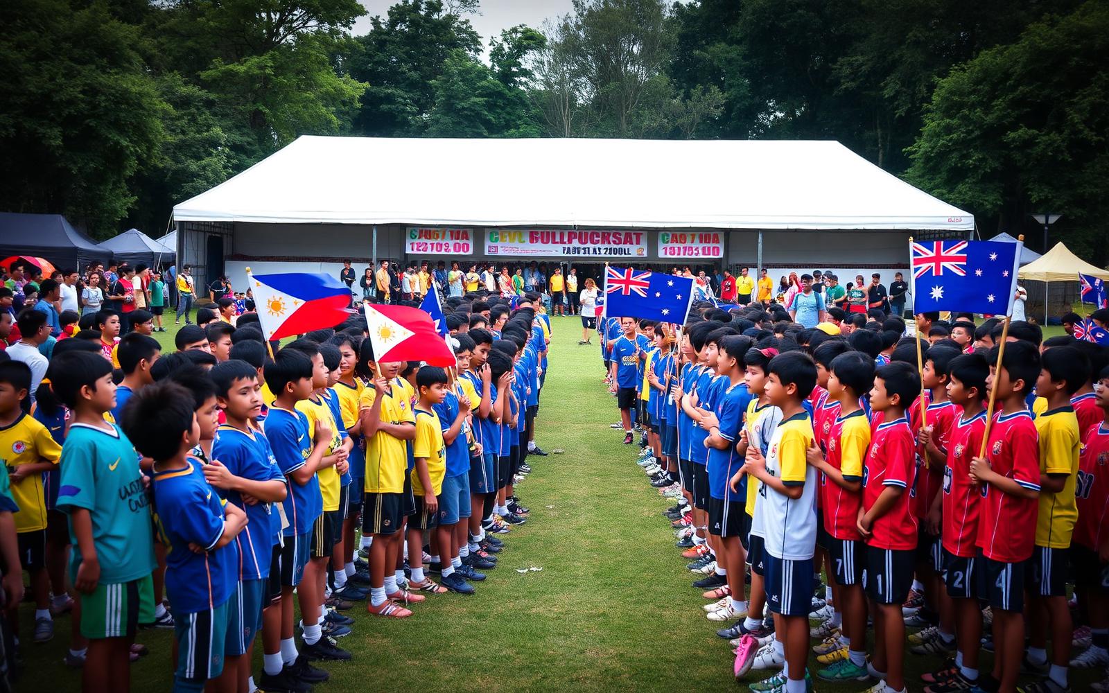 Tournament opening ceremony